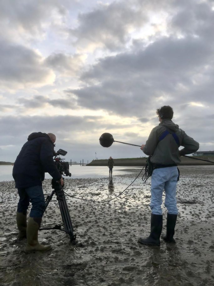 Sander, Dan en ik op Texel
